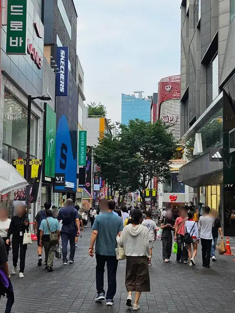 명동 쇼핑거리